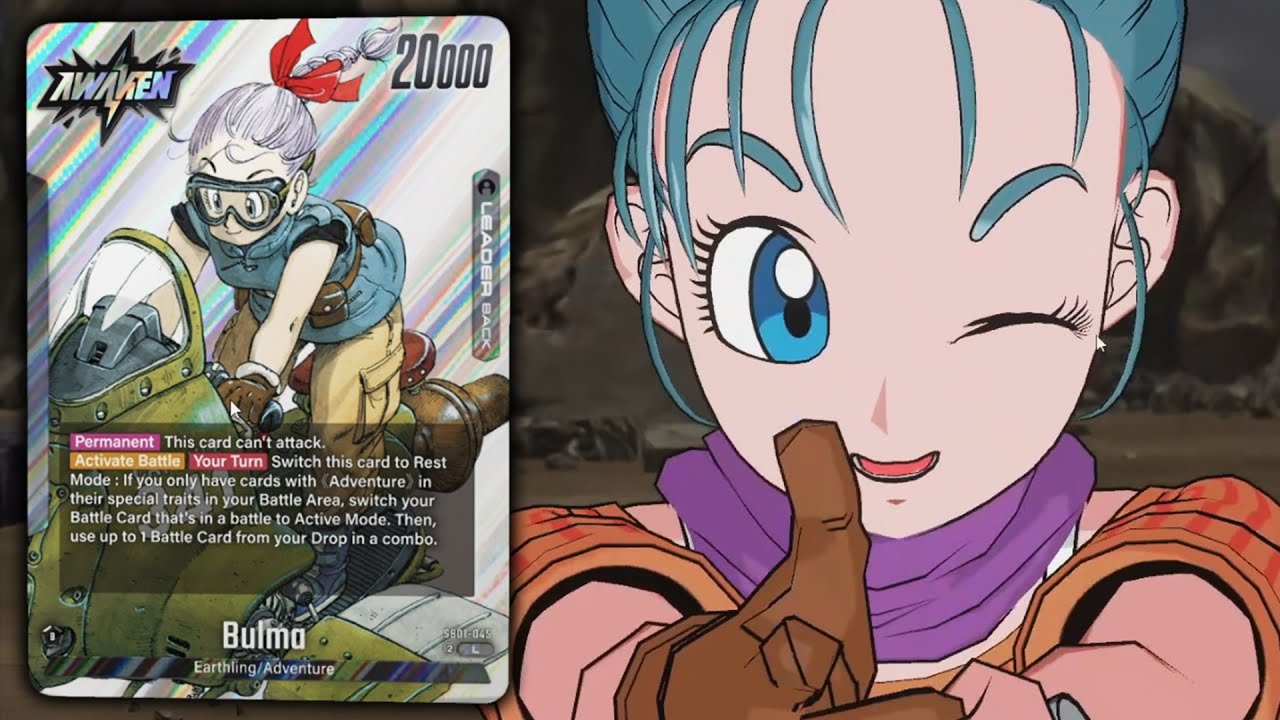 NO ATTACKS? NO PROBLEM! NEW Bulma Leader in Fusion World
