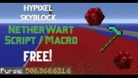 Best Netherwart Farm Mod (Hypixel Skyblock) by Gonzu Core