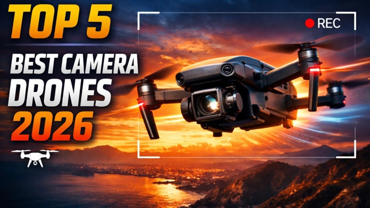 Top 5 Best Drones of 2026 🚁 | Best Camera Drones for Photography ...