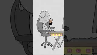 a mini hard attack (cartoon animation video for SMToonAdventure1k)#animation #cartoon #funny