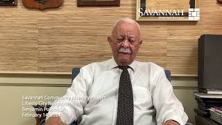 Savannah Community Memory Project - Liberty City - Benjamin Polote, Sr. -2/14/24