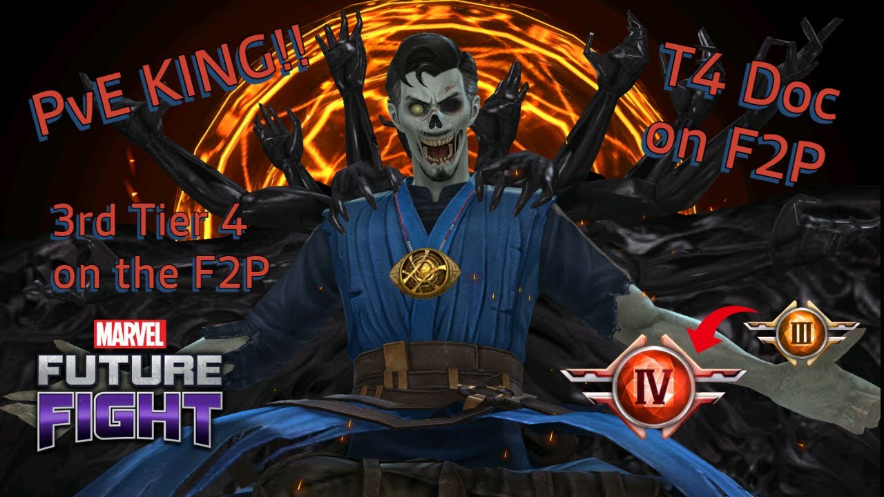 Tier-4 Zombie Doctor Strange on the F2P account… He is Insane!!