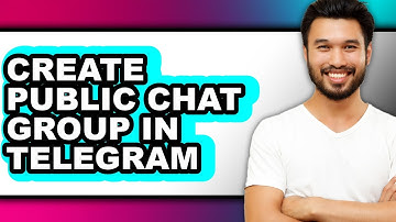 How to Create a Public Chat Group in Telegram - Step By Step