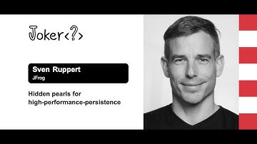 Sven Ruppert — Hidden pearls for high-performance-persistence in Java