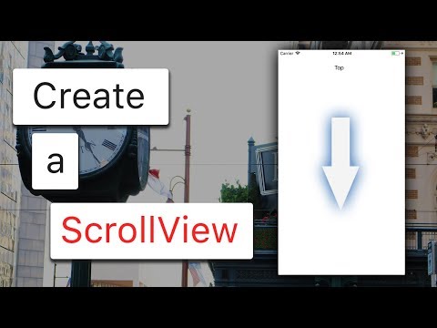 How to Scroll in Swift/Xcode | Scroll View