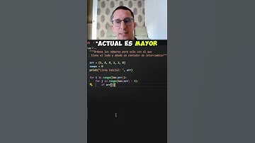 Solo puedes cambiar números por el de al lado… ¿te atreves? #programacion #python #ordenar #numeros