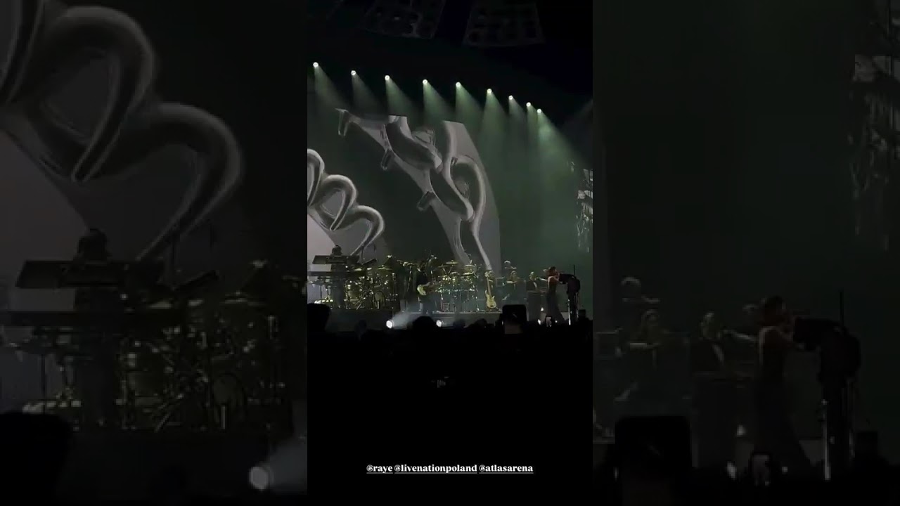 Raye performing a new song Click Clack Symphony at “THIS TOUR MAY CONTAIN NEW MUSIC night in 🇵🇱