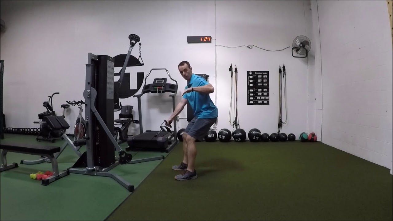 V Bar Cable Row YouTube