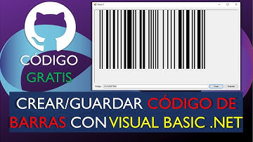 como generar codigos de barra en VB.NET con BarcodeLib | Tutorial Completo