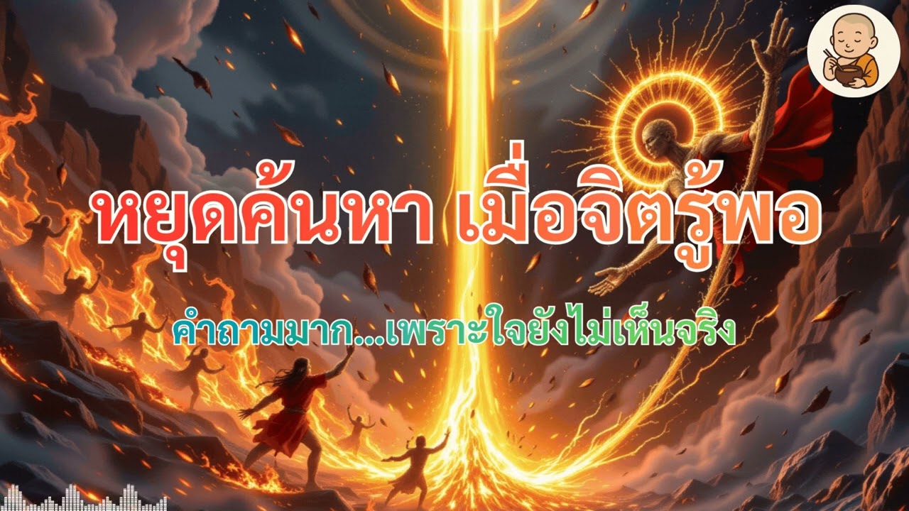 จิตที่ยังถามหาคำตอบ… จะหยุดค้นหาเมื่อใดกันแน่?