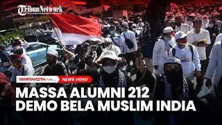 Persaudaraan Alumni 212 Gelar Aksi Solidaritas 2502 Kepung Kedubes India