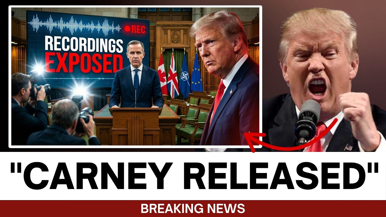 JUST IN: Carney Reveals Recordings of Trump's Private Threats — Global Leaders DEMAND Investigation