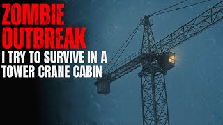 ZOMBIE OUTBREAK: I Fortified My Tower Crane Cabin to Survive in Zombie apocalypse