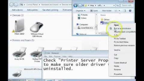 Seagull Scientific printer driver upgrade tutorial. 7.2 to 7.2.2