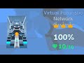 Rolling Sky Virtual Futuristic Network Perfect Run Official Fanmade Level 5