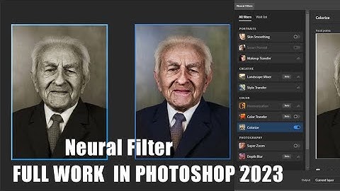 Neural Filter 2023 Full Work In Photoshop And Download Problem Solve | Yasir Editor |