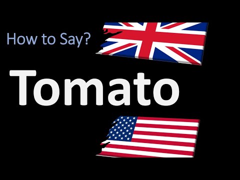 How To Pronounce Tomato? | British Vs American Pronunciation - Youtube