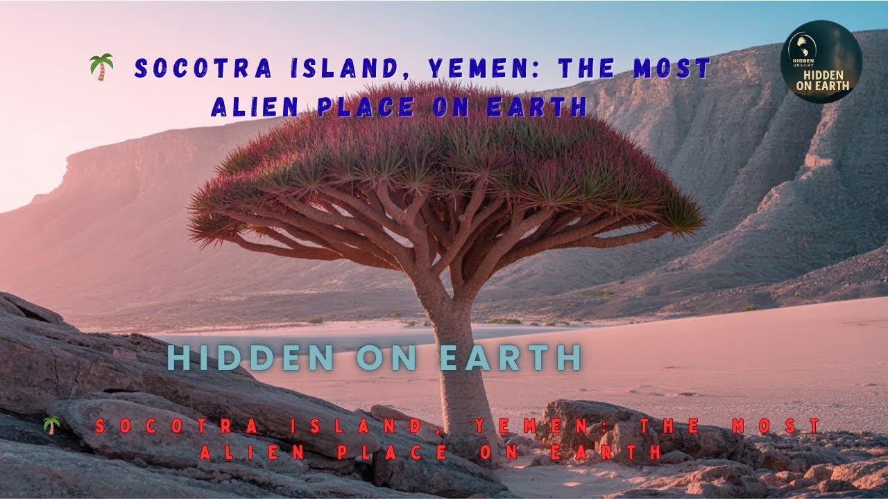 🌴 Socotra Island, Yemen: The Most Alien Place on Earth | Hidden Natural Wonder​ 