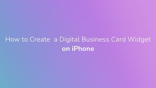 How to Add a Widget on iPhone