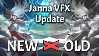 Janna VFX Update - Old vs. New