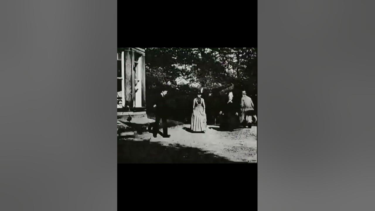 THE FIRST VIDEO EVER RECORDED(1888)..... YouTube