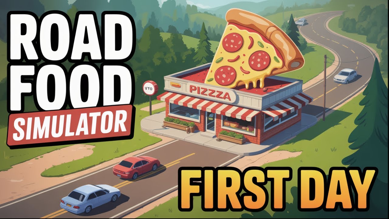 Road Food Simulator SOLO  - Day 1 ( No Commentary Gameplay )