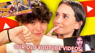 REACTING TO OUR OLD YOUTUBE VIDEOS Ft. Shannon Beveridge | Closet Talk Podcast Ep. 15