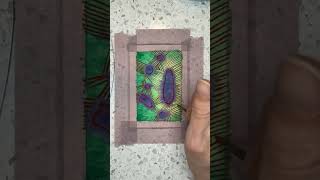 It looks a bit like mold #fyp #mitochondria #mold #art #artist #painting #creative #science #calm
