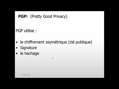 le protocole PGP partie1