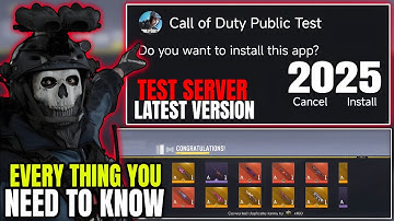CODM Public Test Server Latest Version 2025 | All Issues & Every Thing You Need to Know