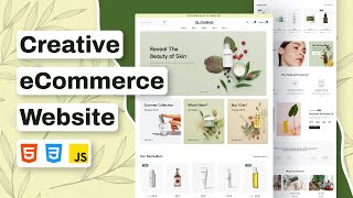 How to Build Creative eCommerce Website Using HTML CSS JavaScript screenshot 5