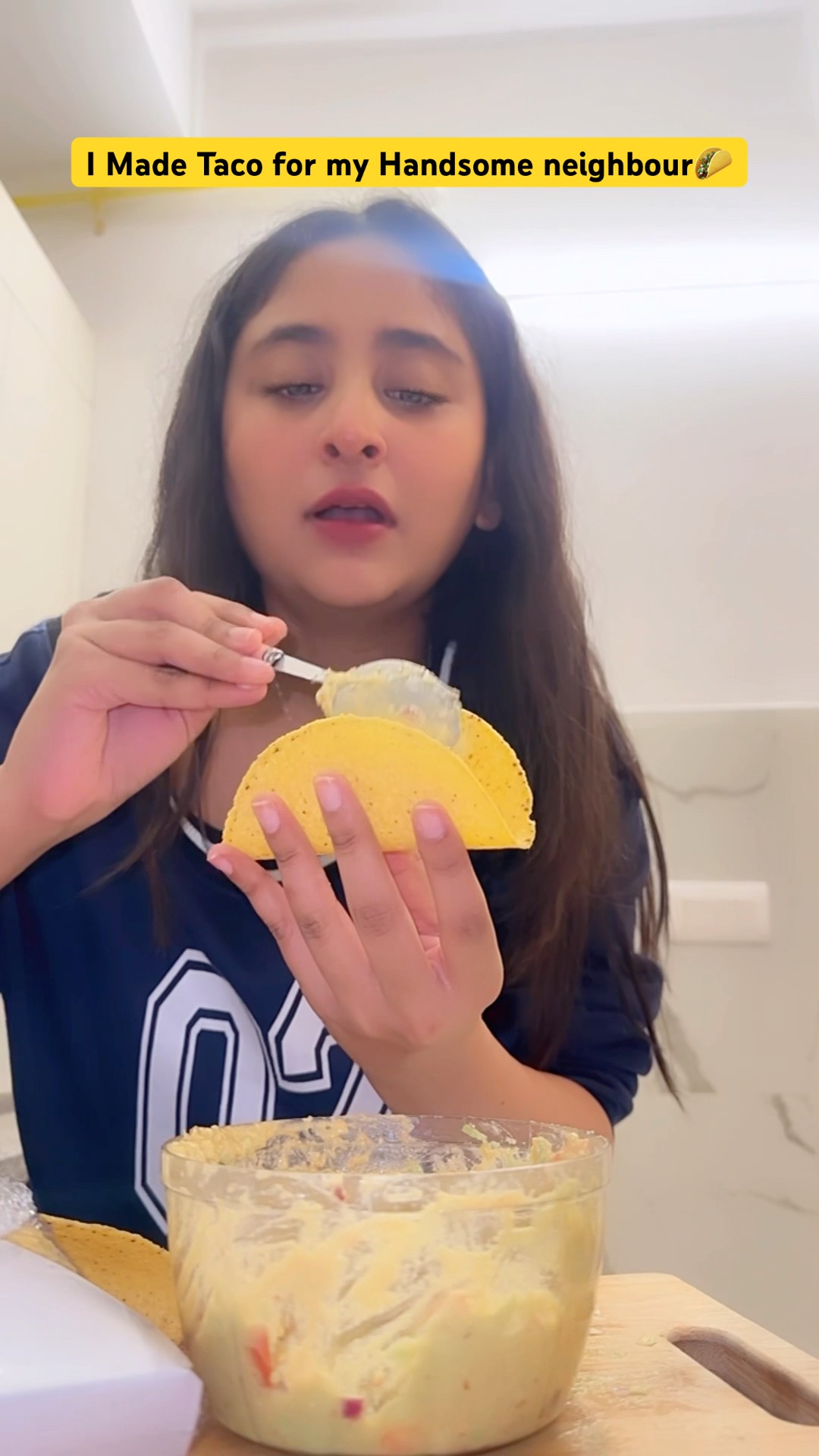 I Made Taco for My Handsome Neighbour #minivlog #ytshorts #shorts
