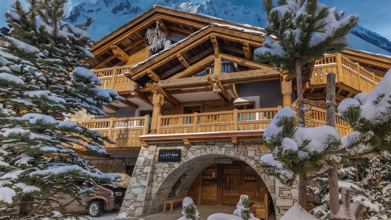 Inside Val d’Isère's Most Luxurious and famous 5* Chalet with Indoor pool, hot-tub, hammam and more!