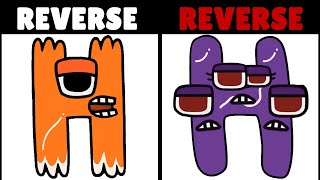 Reverse Greek Vs Reverse Spanish Color Mixing Alphabet Lore Part 34 Rainbow-Red...