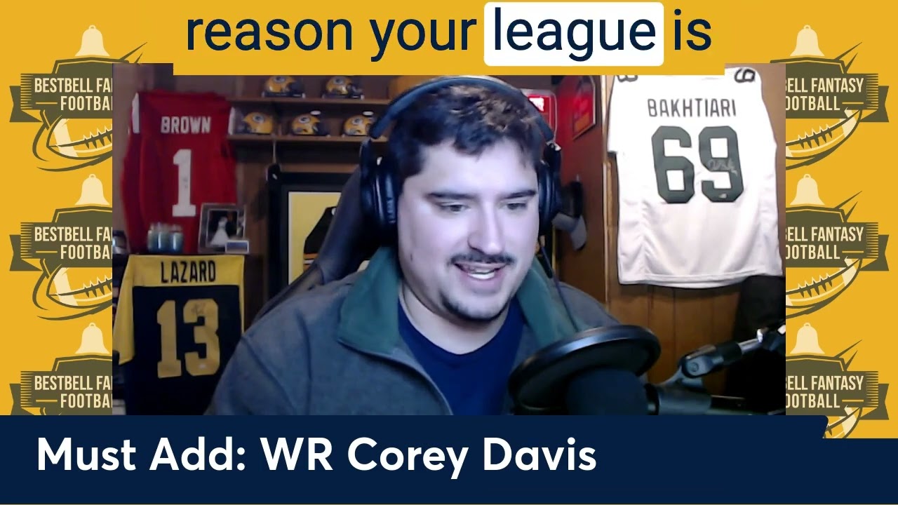 Must Add WR Corey Davis