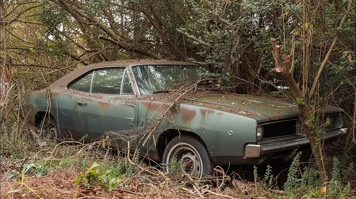 Asmr Car Restoration! Full Restoration of a 1968 Dodge Charger from Total Disrepair to Looking New