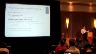 Graphlab Workshop: Adaptive User Segmentation for Recommendation