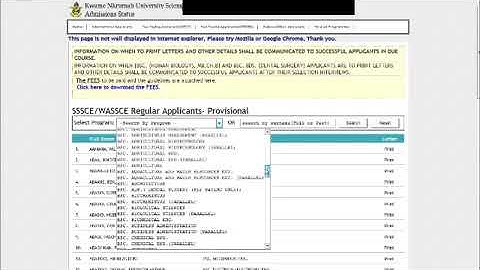 #EduLab  How to Check KNUST Admission Status