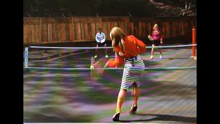 Pickleball Tv Anchor Plays In High Heels
