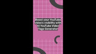 YouTube Tag Generator | Simplified screenshot 5