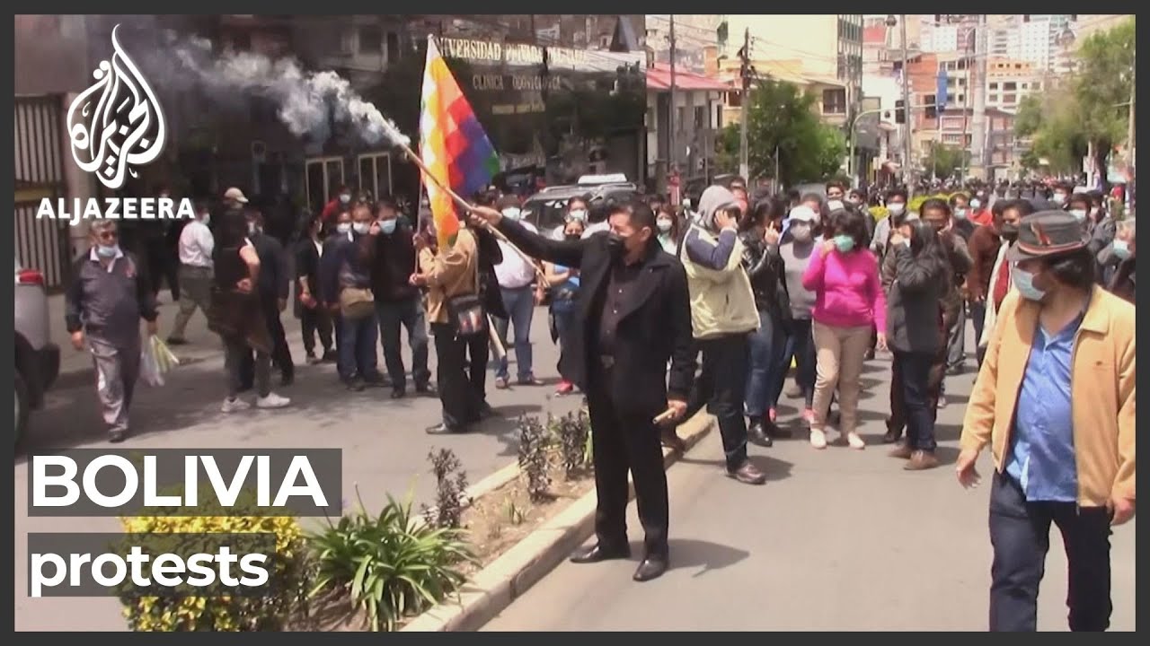 متظاهرون بوليفيون: القانون المقترح خطوة خطيرة نحو دولة بوليسية
