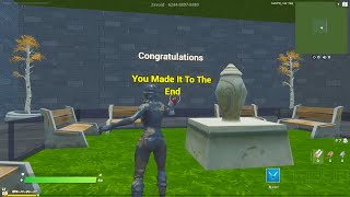 「50 LEVEL JUNGLE DEATHRUN」をやってみた【@2xVOID】【フォートナイト/fortnite】