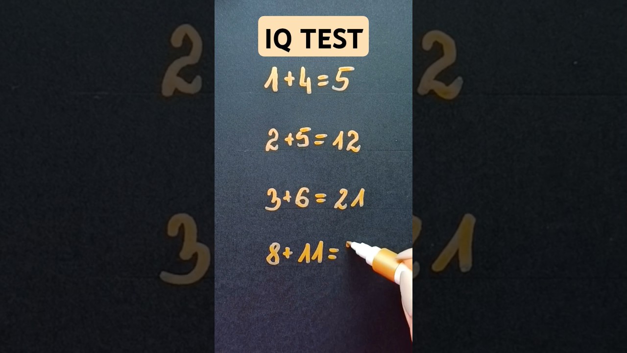 IQ TEST 🤔 the riddle master 🧐 