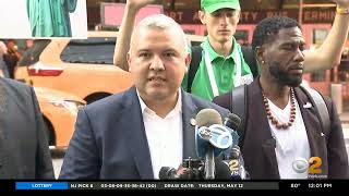 Masbia Soup Kitchen Migrant Assistance CBS 2 News at 12PM WCBS CBS New York NY 08 19 22 12 1230PM 03