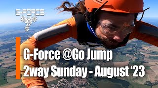 G-Force Skydiving - 2way Sunday - August 2023