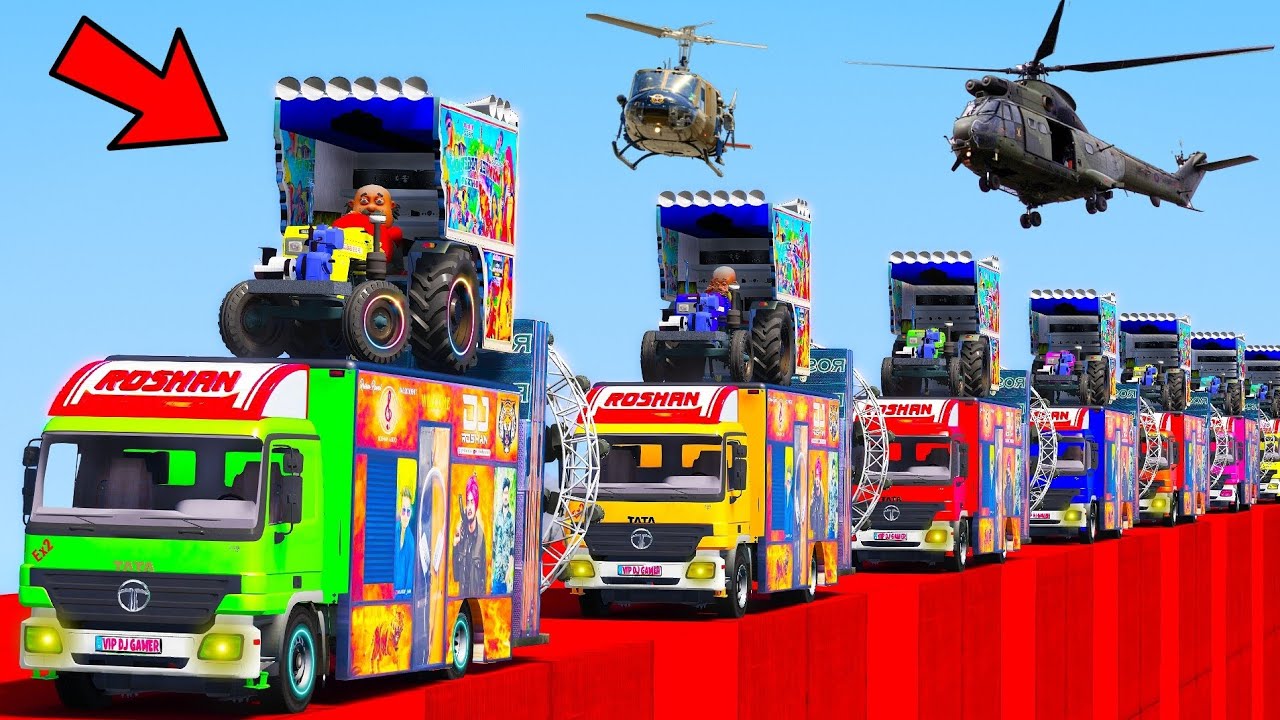 GTA 5 World's Highest 🥵😱🫨दुनिया का सबसे ऊंचा !! IMPOSSIBLE SUPER MEGA RAMP😱🤑 CHALLENGE !! INDIANDJ