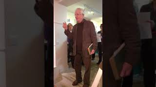 Famous Ken Howard Opening the 2017 Piers Feetham Exhibition Wealth