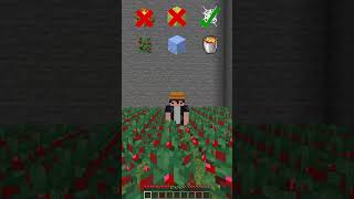 Minecraft Falling Vs Player 💥🤯#minecraft #minecraftshorts #shorts #short