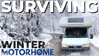 How to live FULL TIME in a motorhome in WINTER