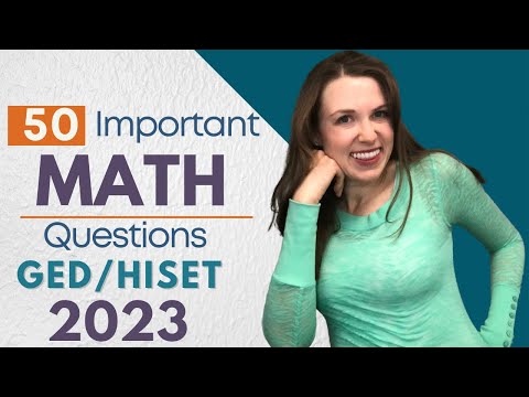 Video: Voitko käyttää laskinta HiSET-matematiikan testissä?